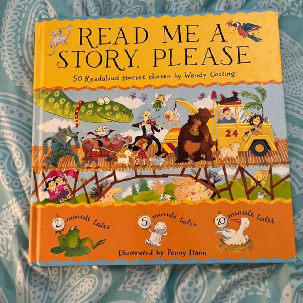 Read Me a Story, Please - Illustrated Children's Book